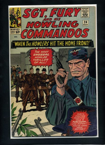 Sgt. Fury #24 FN 1965 Marvel Comic Book
